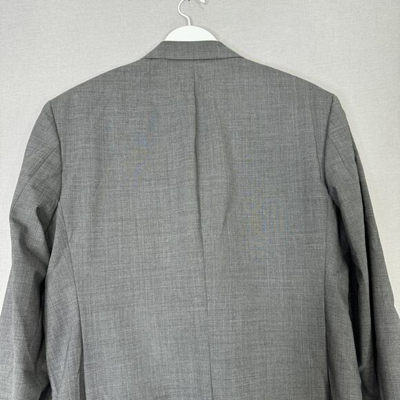 Theory Blazer Mens 42R Gray Malcolm New Tailor 2 Button Wool Blend Suit Jacket - Picture 5 of 12